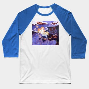 Mermaid art and spirit Baseball T-Shirt